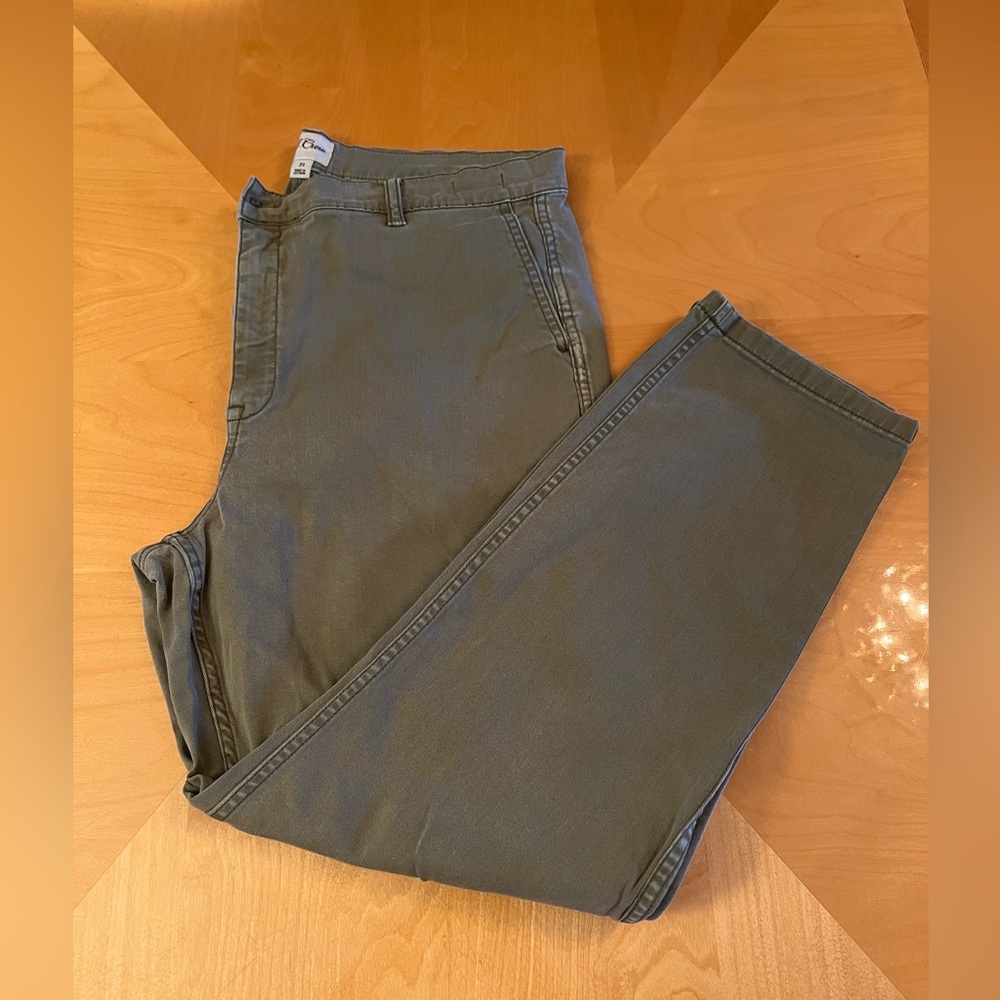 J. Crew Green Chinos